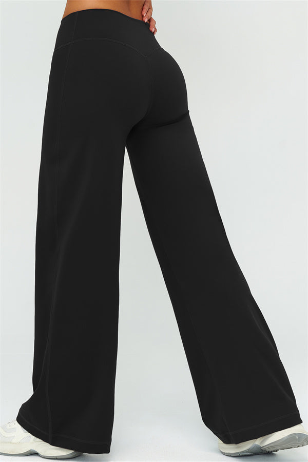 Zip Jacket New Straight Leg Pants 2-Piece Set