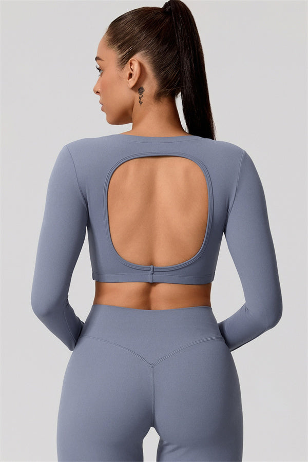 Long Sleeve Crop Top