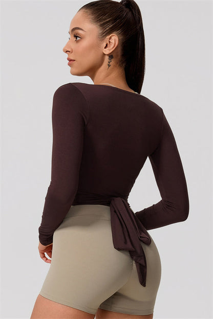 Long Sleeve Crop Top