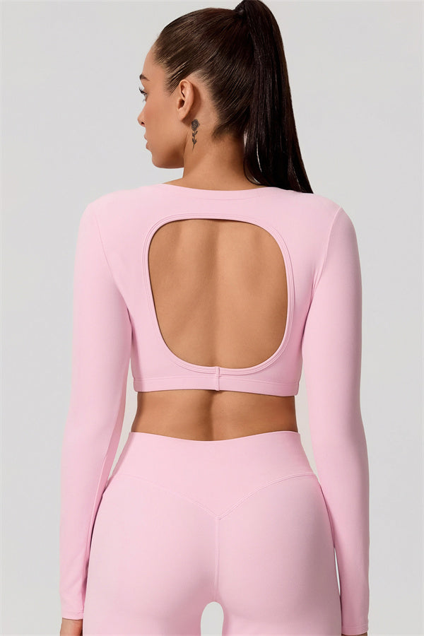 Long Sleeve Crop Top