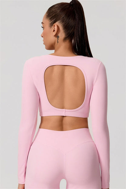 Long Sleeve Crop Top