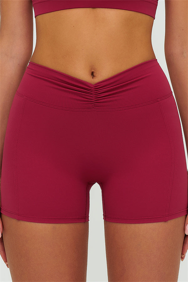 Y-Back Sports Bra Shorts 2-Piece Set