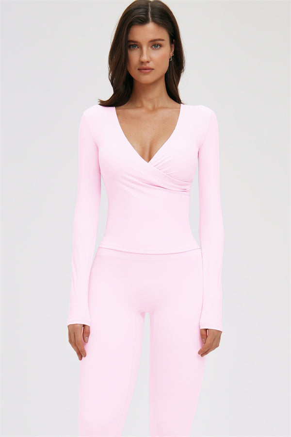 Long Sleeve Capri Leggings 2-Piece Set