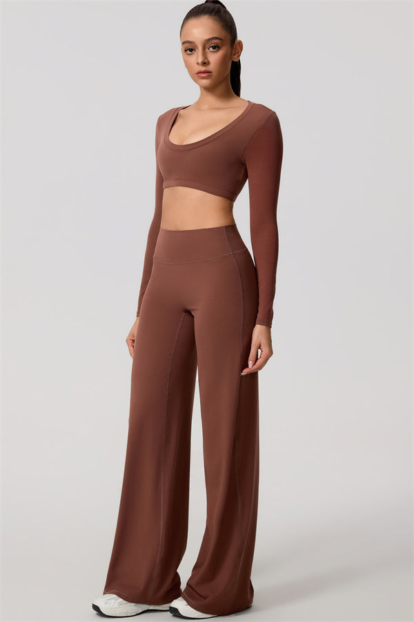 Long Sleeve Crop Top
