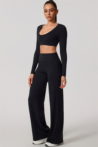 Long Sleeve Crop Top