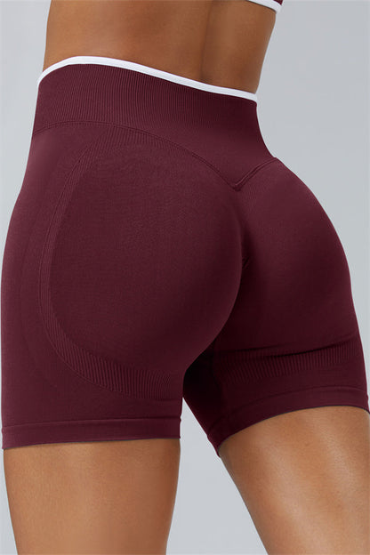 Long Sleeve Crop top Shorts 2-Piece Set