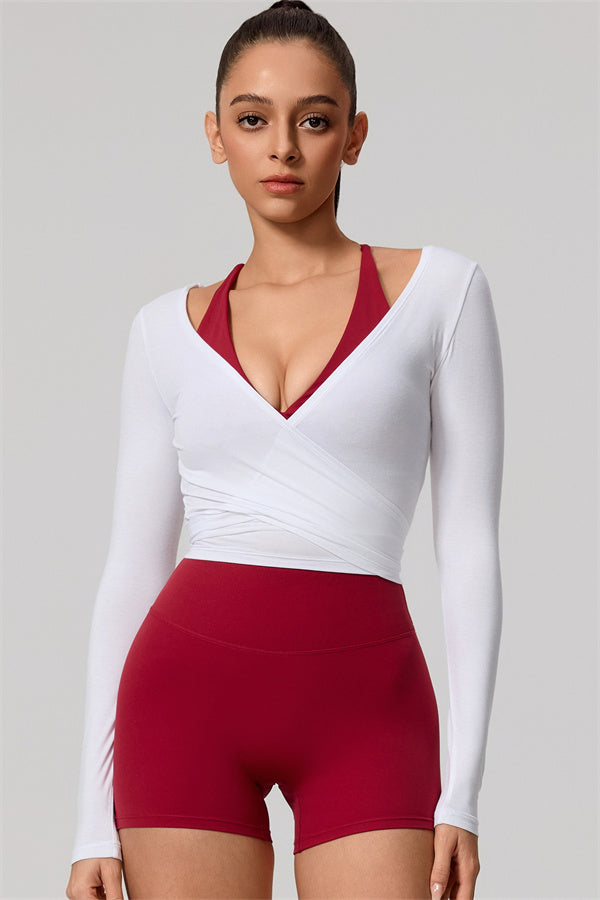 Long Sleeve Crop Top