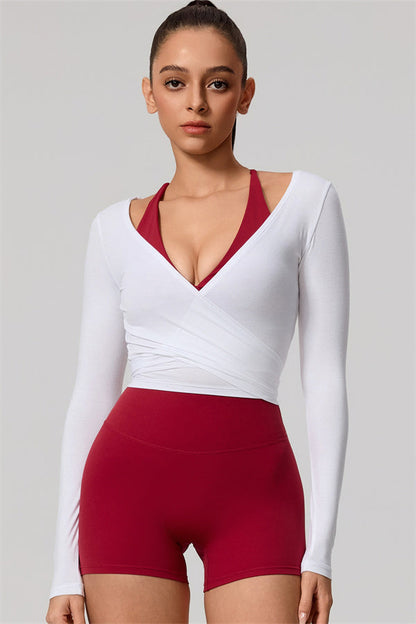 Long Sleeve Crop Top