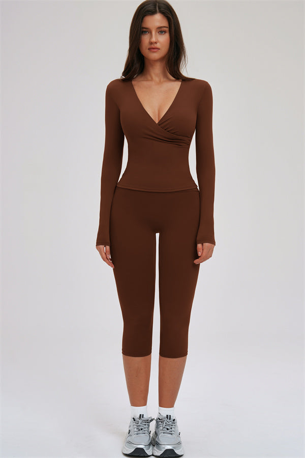 Tank Top Capri Leggings 2-Piece Set