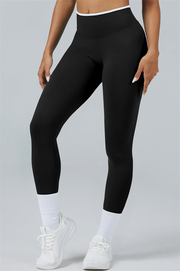 Long Sleeve + Crop Top Leggings 2-Piece Set