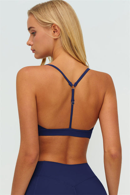 Y-Back Sports Bra Shorts 2-Piece Set