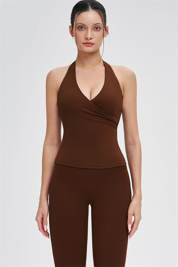 Crop Top + Leggings 2-Piece Set