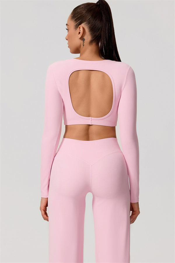 Long Sleeve Crop Top