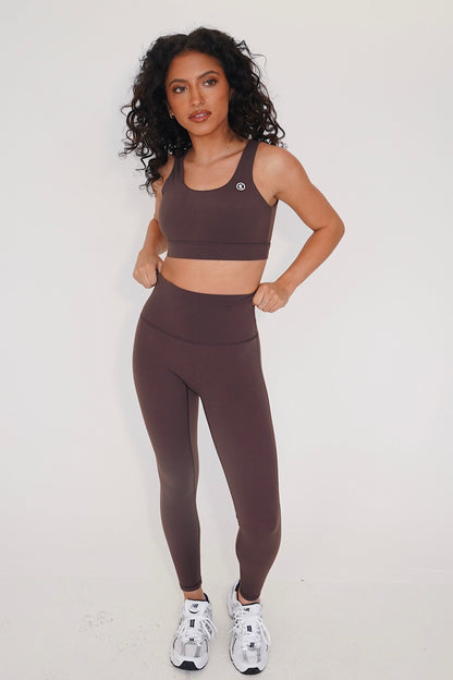 Quick Dry Coffee Yoga Legging