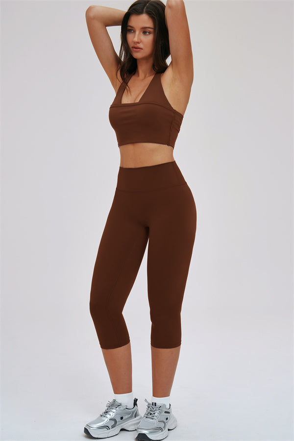 Tank Top Capri Leggings 2-Piece Set