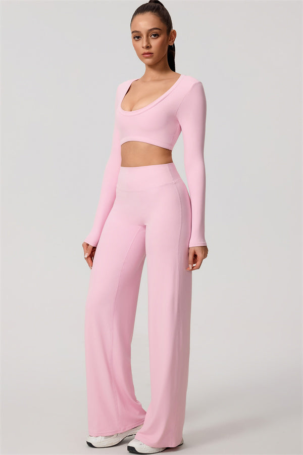 Long Sleeve Crop Top