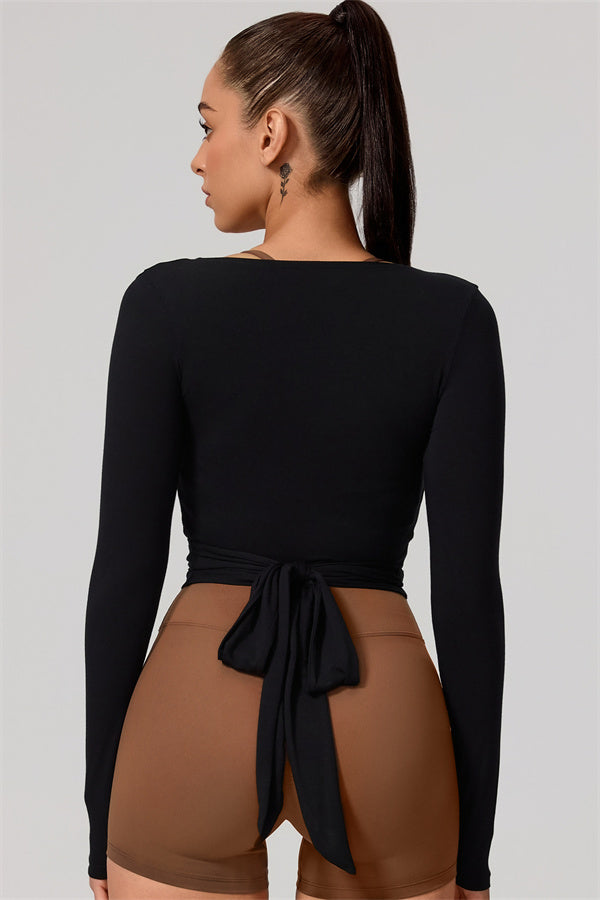 Long Sleeve Crop Top