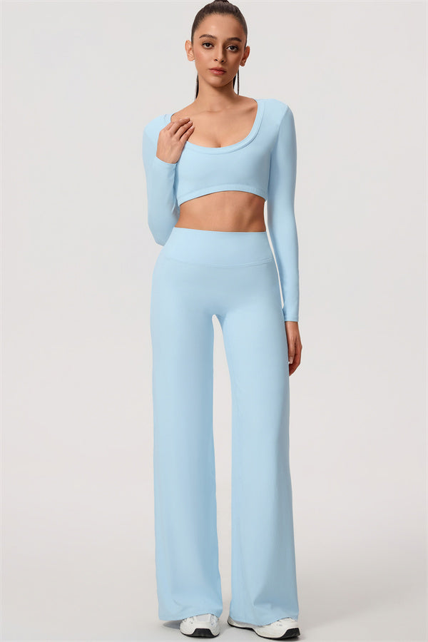 Long Sleeve Crop Top