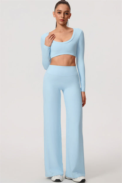 Long Sleeve Crop Top