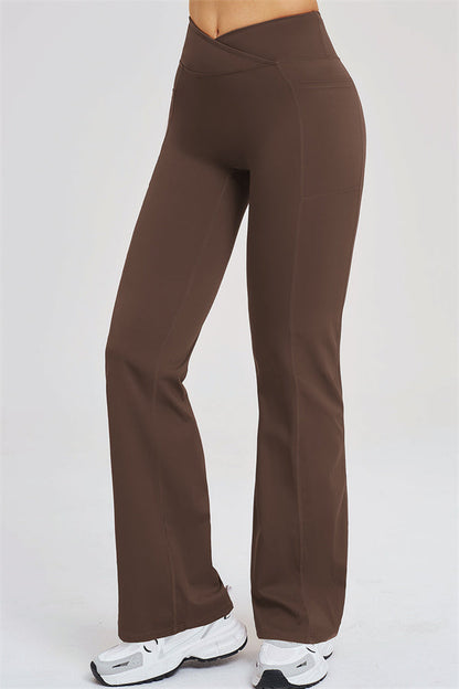 Zip Jacket + Flared Leggings 2-Piece Set