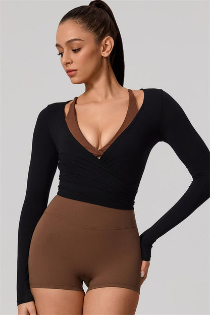 Long Sleeve Crop Top