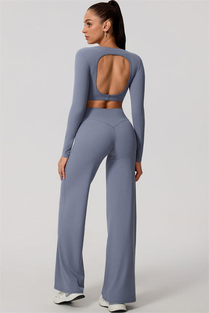Long Sleeve Crop Top