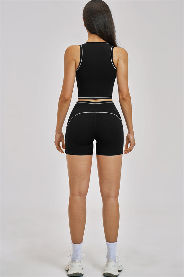 Nylon-Spandex Shorts