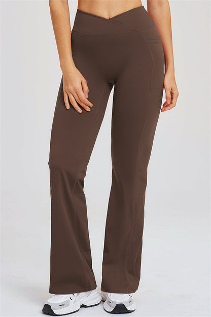 Zip Jacket + Flared Leggings 2-Piece Set