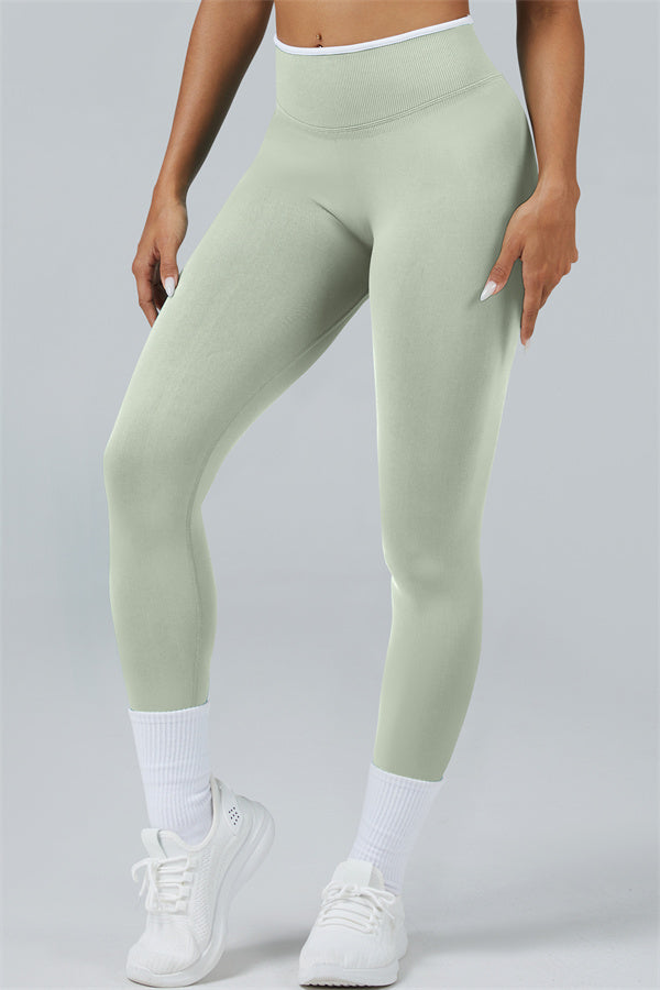 Long Sleeve + Crop Top Leggings 2-Piece Set