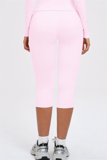 Long Sleeve Capri Leggings 2-Piece Set