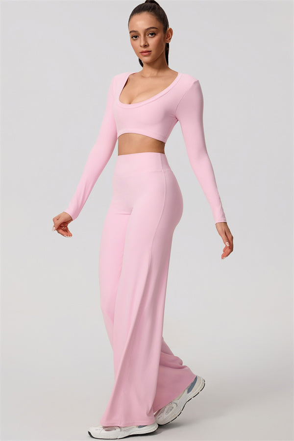 Long Sleeve Crop Top