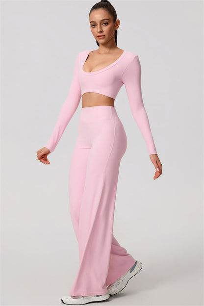 Long Sleeve Crop Top