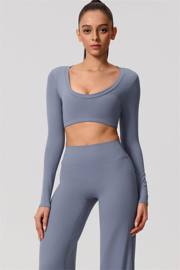 Long Sleeve Crop Top