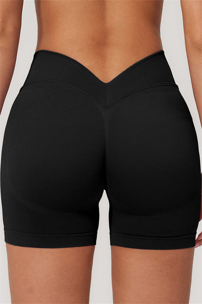 One-Shoulder Sports Bra Shorts 2-Piece Set