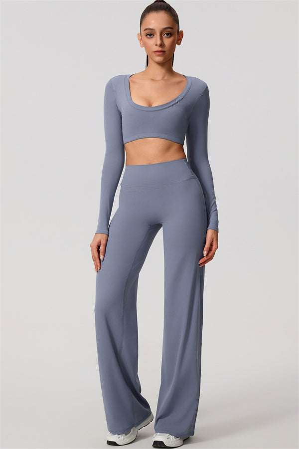 Long Sleeve Crop Top