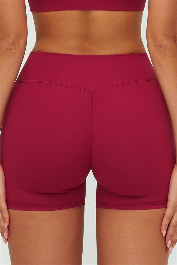 Y-Back Sports Bra Shorts 2-Piece Set