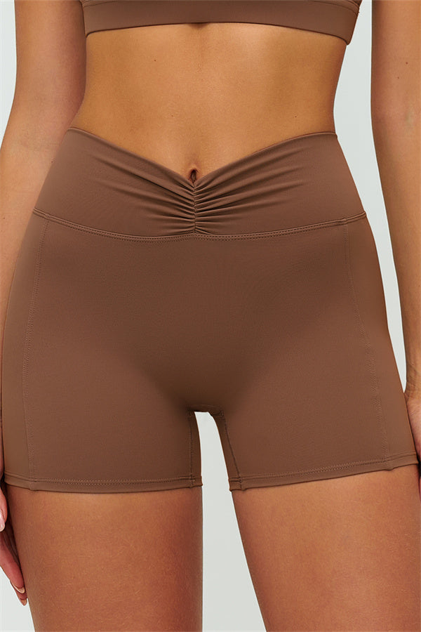 Y-Back Sports Bra Shorts 2-Piece Set