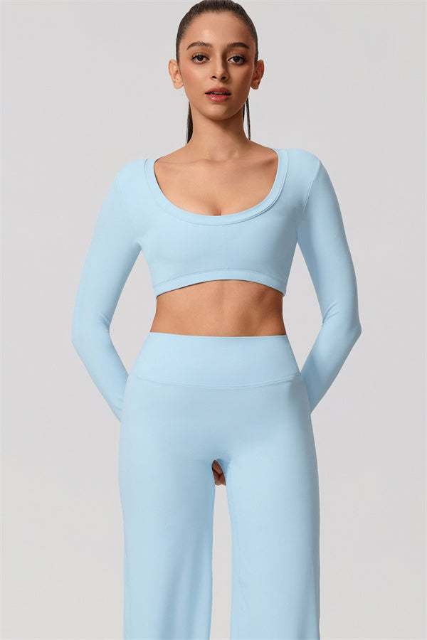 Long Sleeve Crop Top