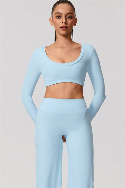 Long Sleeve Crop Top