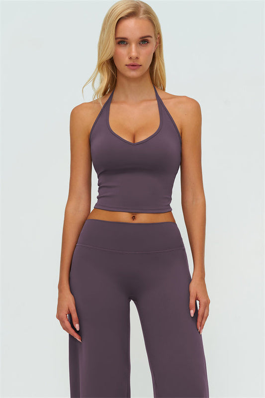 Tank Top + Straight Leg Pants 2-Piece Set