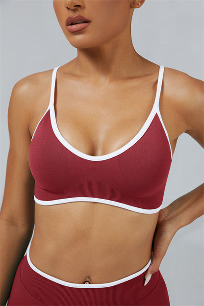 Sports Bra + Shorts 2-Piece Set