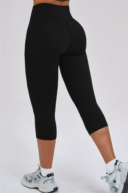 Long Sleeve Capri Leggings 2-Piece Set