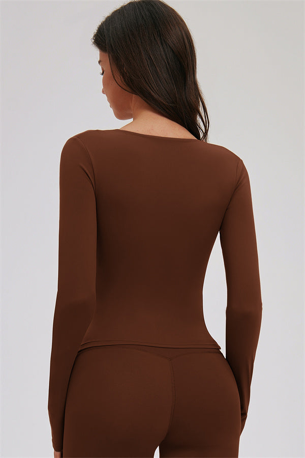Long Sleeve Capri Leggings 2-Piece Set