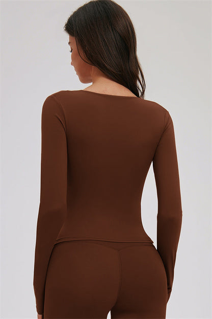 Long Sleeve Capri Leggings 2-Piece Set