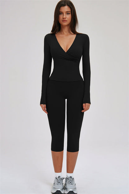 Tank Top Capri Leggings 2-Piece Set