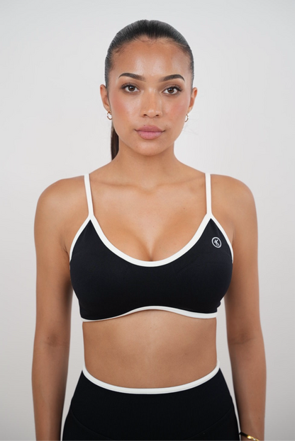Black Sports Bra
