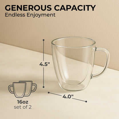 16oz Coffee Mug Set