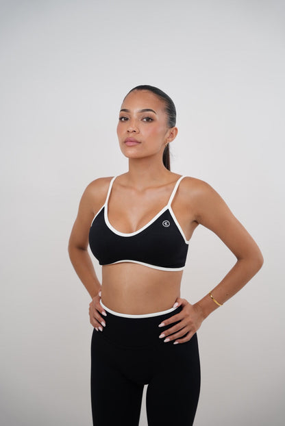 Black Sports Bra