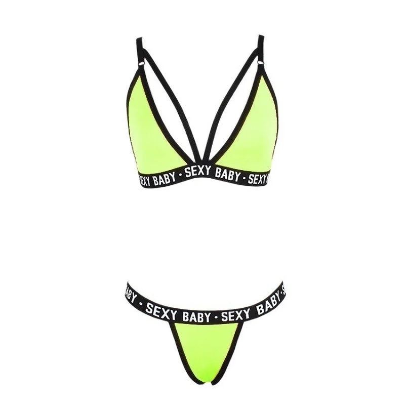 Three-Point Suit Women's Sports Underwear Set
