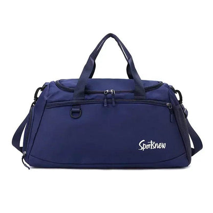 Gym Bag with Wet/Dry Separation - Travel Ready